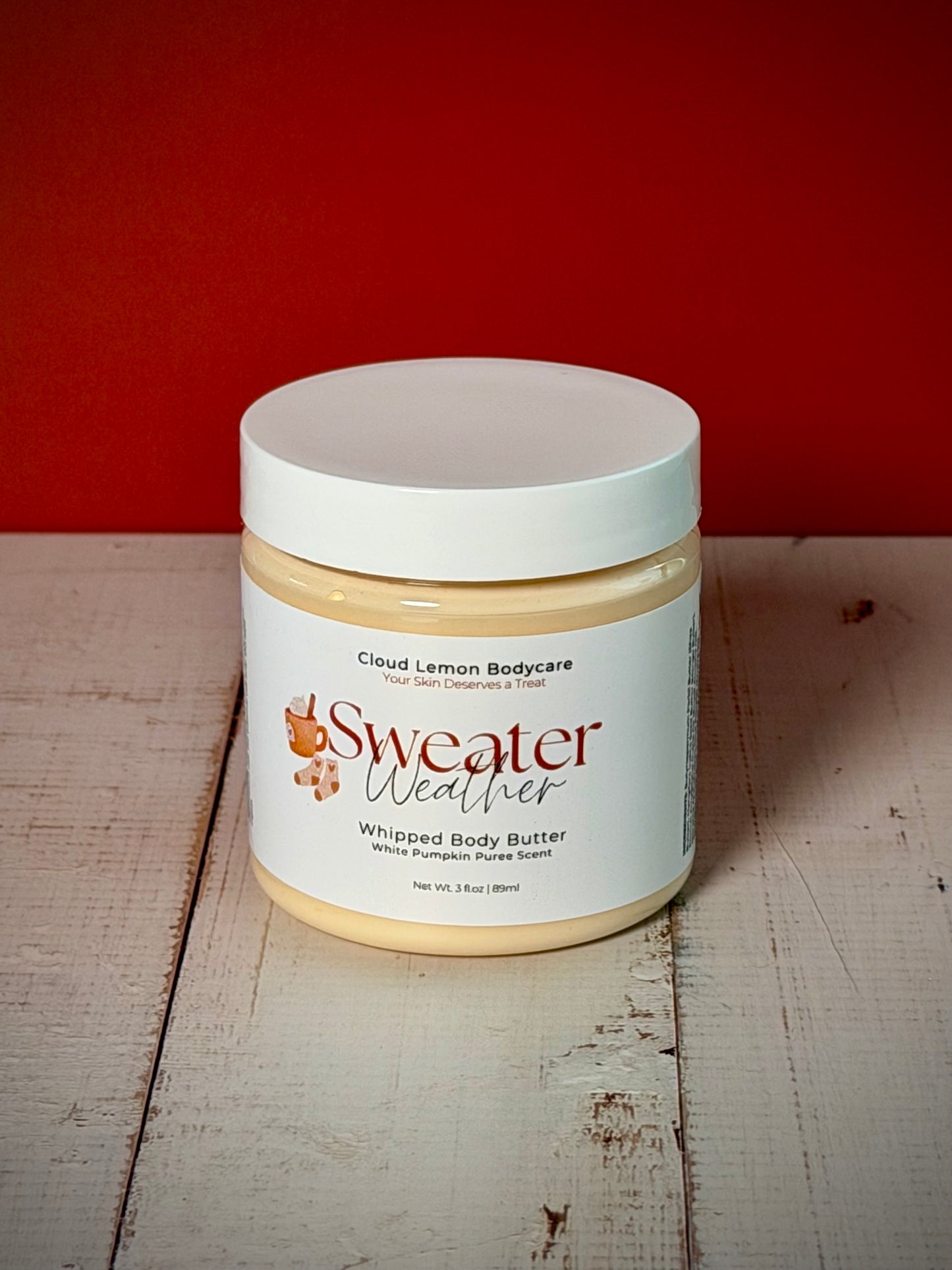 Whipped Body Butter Mini ๐ White Pumpkin Puree Scent