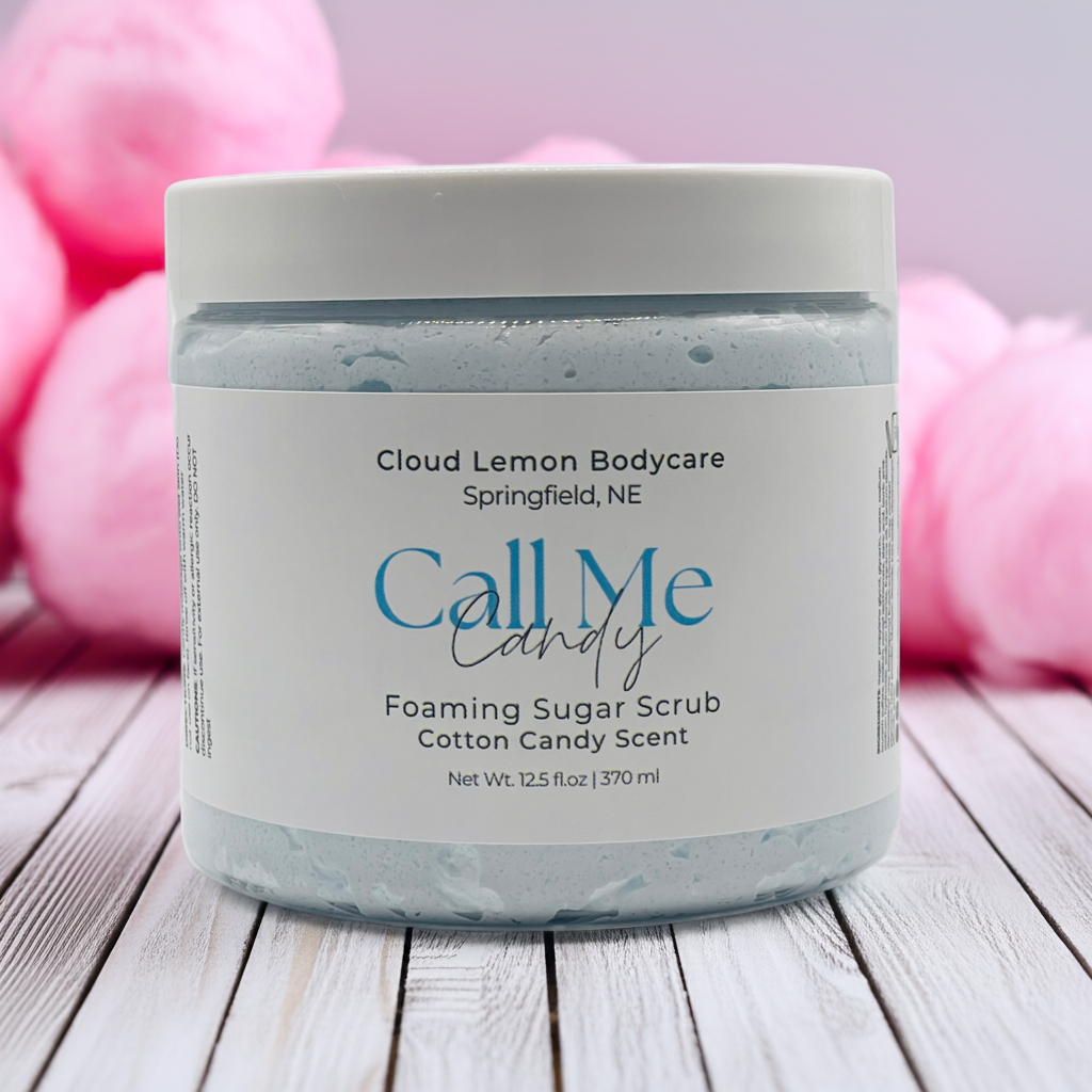 Call Me Candy Foaming Sugar Scrub - Coming This Fall!