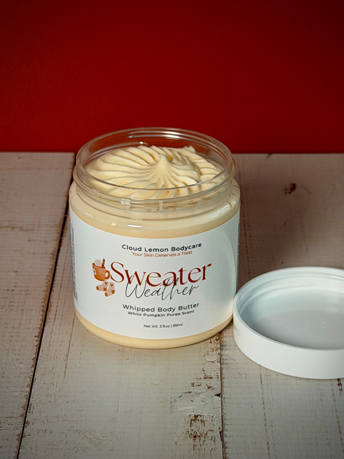 Whipped Body Butter Mini ๐ White Pumpkin Puree Scent