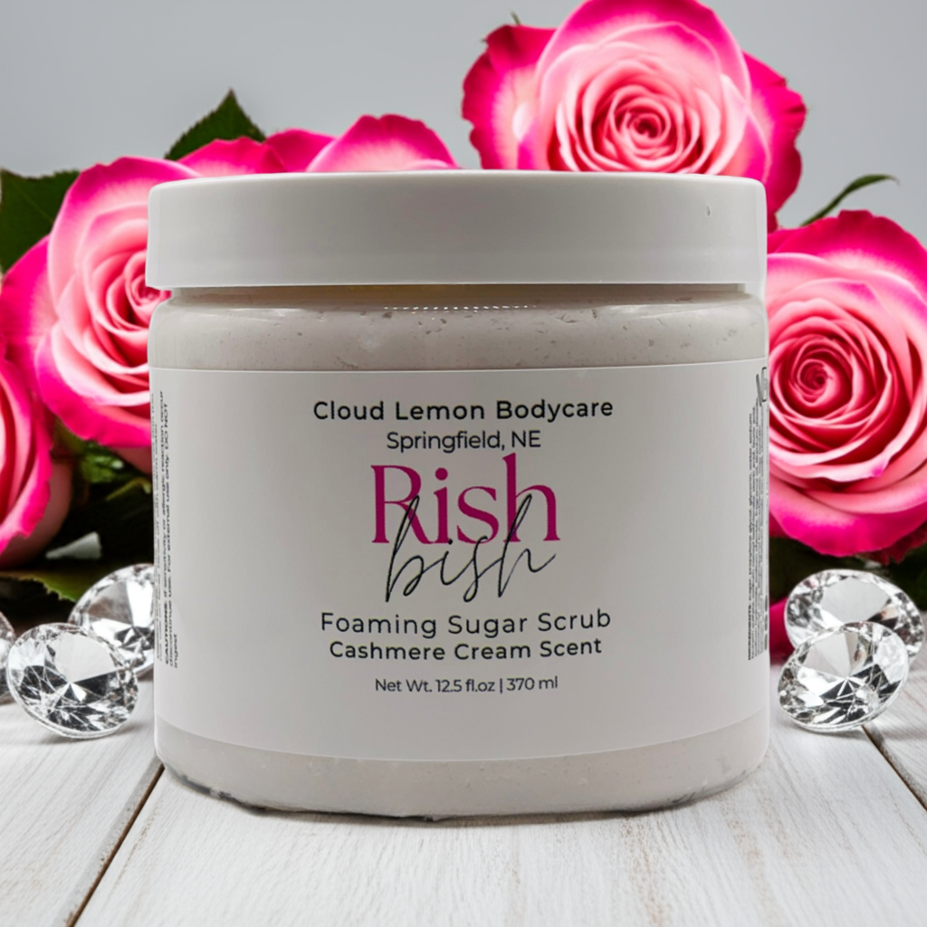 Rish Bish Foaming Sugar Scrub - Coming This Fall!