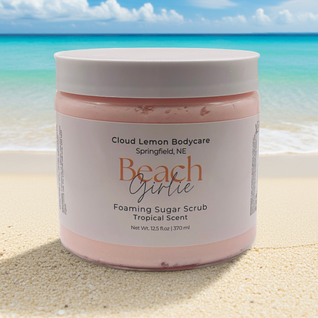 Beach Girlie Foaming Sugar Scrub - Coming This Fall!