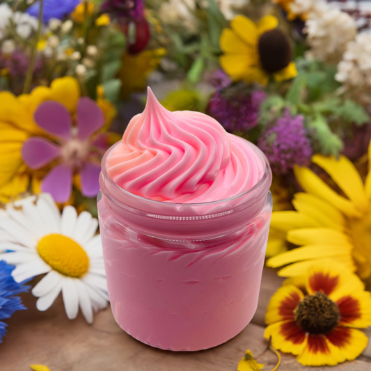 Hippie Chic Cloud Cream Body Butter - Raspberry Sherbet Scent