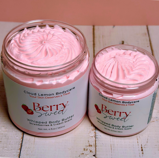 Strawberries & Cream Whipped Body Butter