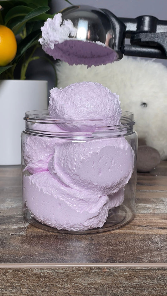 Foaming Sugar Scrub 🌸 Warm Vanilla Scent