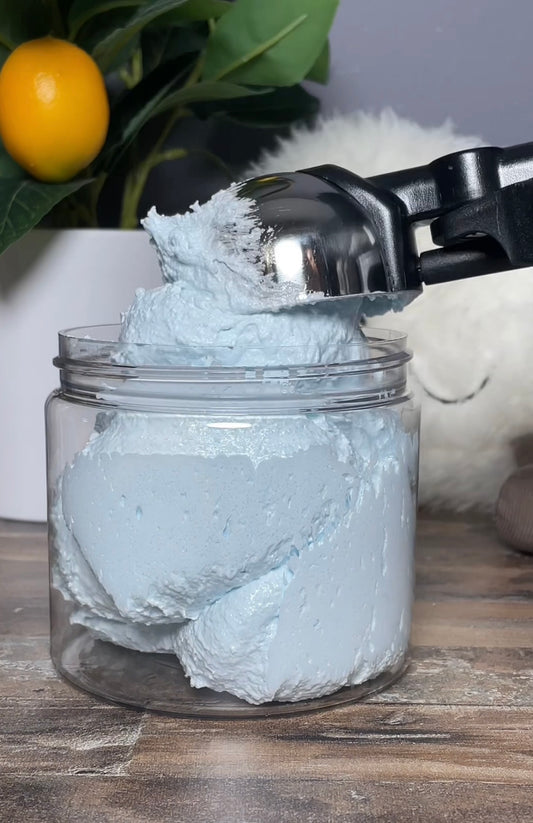Warm Cotton Candy Foaming Sugar Scrub