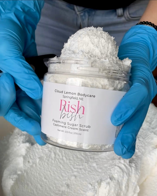 Foaming Sugar Scrub 💎 Cashmere Cream Scent
