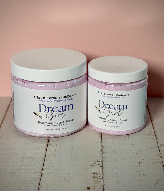 Foaming Sugar Scrub 🌸 Warm Vanilla Scent