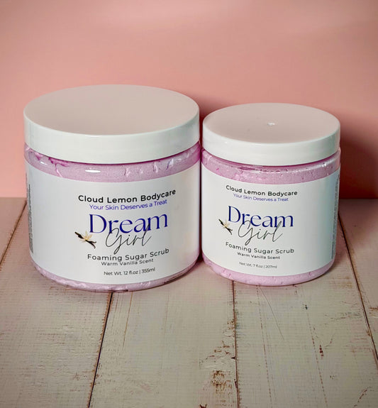 Warm Vanilla Foaming Sugar Scrub