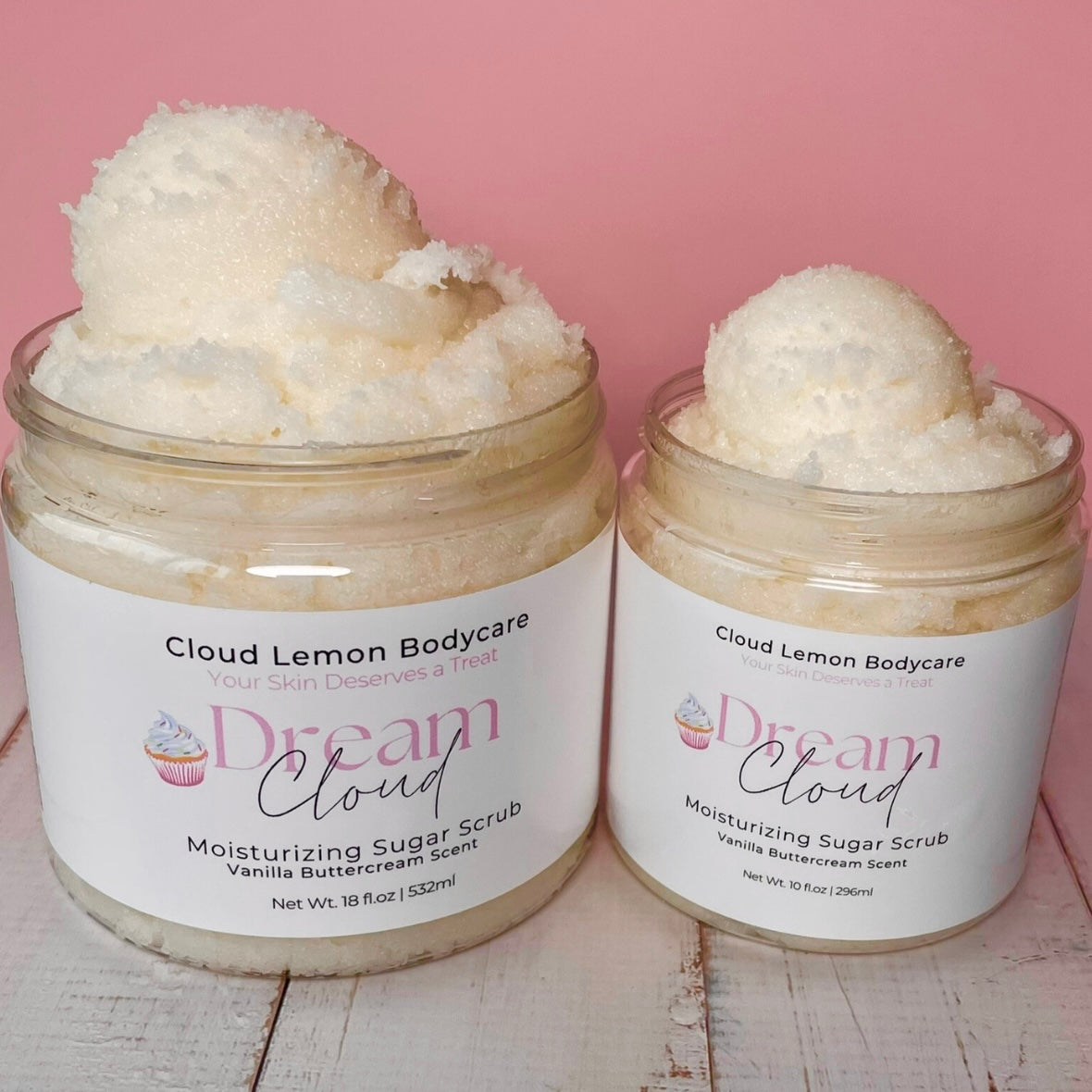 Vanilla Buttercream Moisturizing Sugar Scrub