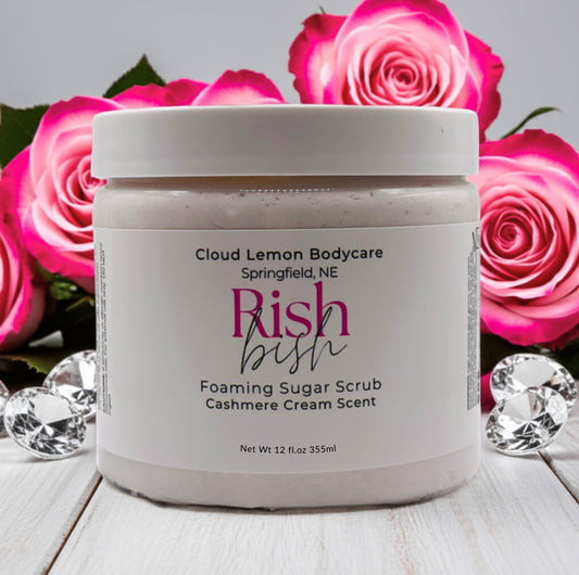 Cashmere Cream Foaming Sugar Scrub
