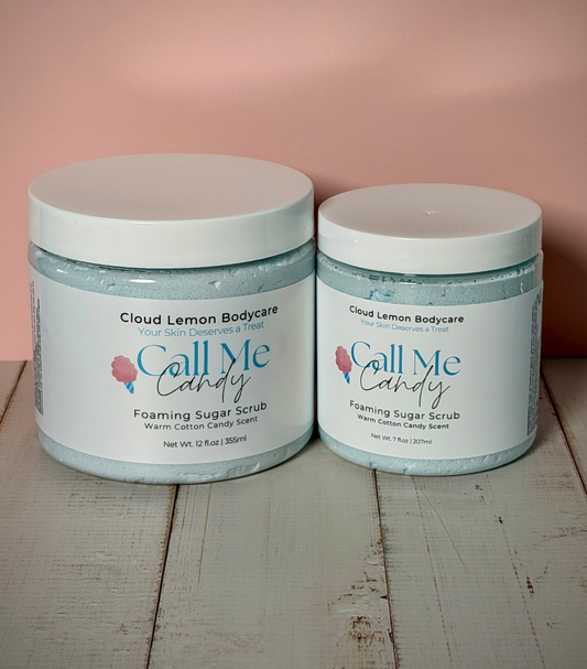 Foaming Sugar Scrub 🍭 Cotton Candy Scent