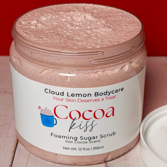 Hot Cocoa Foaming Sugar Scrub