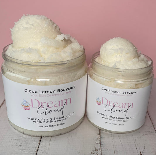 Moisturizing Sugar Scrub 🧁 Vanilla Buttercream Scent