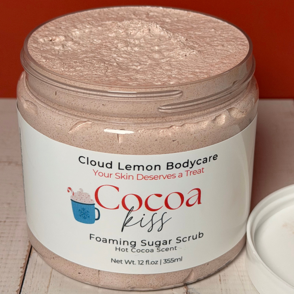 Foaming Sugar Scrub- Hot Cocoa Scent