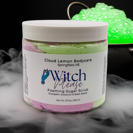 Foaming Sugar Scrub 🧙‍♀️ Pumpkin Coconut Cream Scent