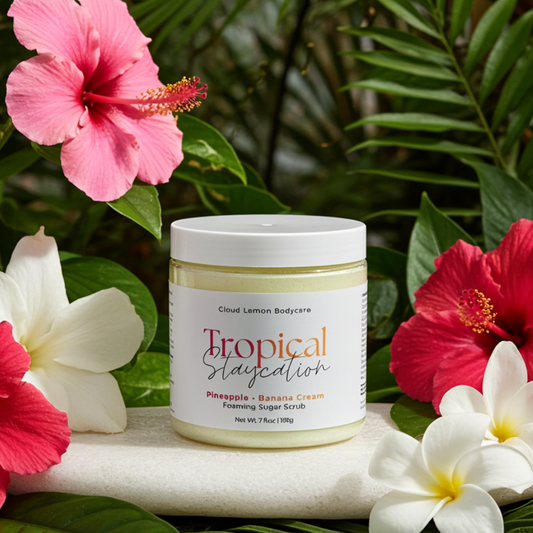 Pinapple Banana Foaming Sugar Scrub